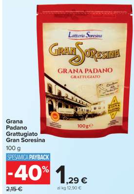 Grana Padano Grattugiato Gran Soresina