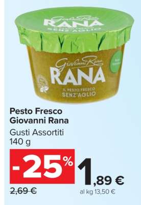 PESTO FRESCO GIOVANNI RANA