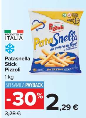 Patasnella Stick Pizzoli