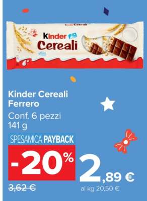 Kinder Cereali Ferrero