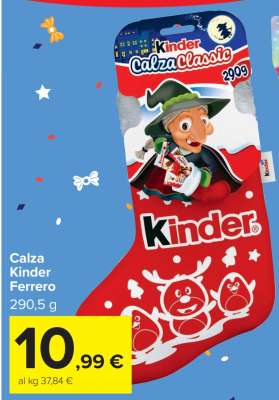Calza Kinder Ferrero