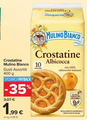 Crostatine Mulino Bianco