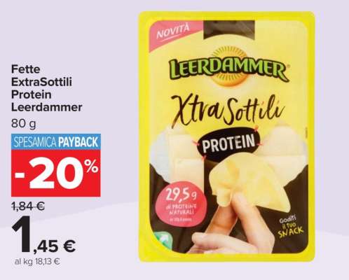 Fette ExtraSottili Protein Leerdammer