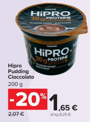 Hipro Pudding Cioccolato