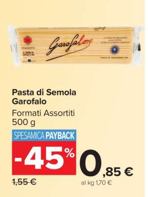 Pasta di Semola Garofalo