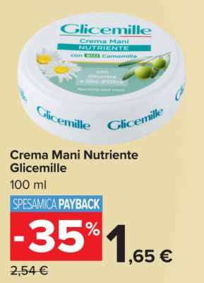 Crema Mani Nutriente Glicemille