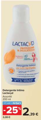 DETERGENTE INTIMO LACTACYD
