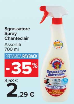 Sgrassatore Spray Chanteclair