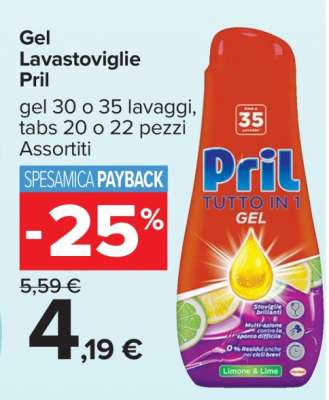 Gel Lavastoviglie Pril