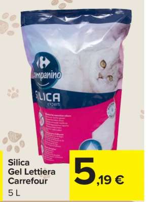 Silica Gel Lettiera Carrefour