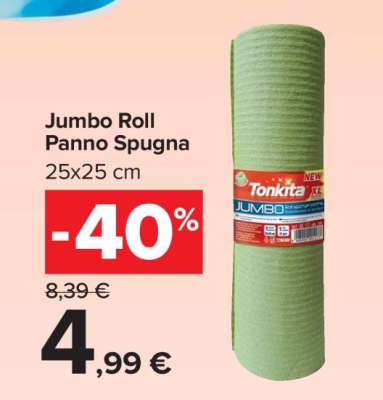 Jumbo Roll Panno Spugna