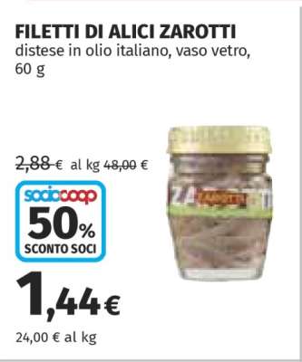 FILETTI DI ALICI ZAROTTI