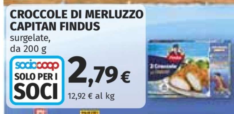 CROCCOLE DI MERLUZZO CAPITAN FINDUS