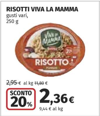 RISOTTI VIVA LA MAMMA