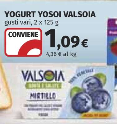 Yogurt Yosoi Valsoia