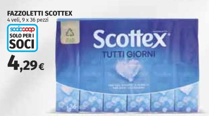 FAZZOLETTI SCOTTEX