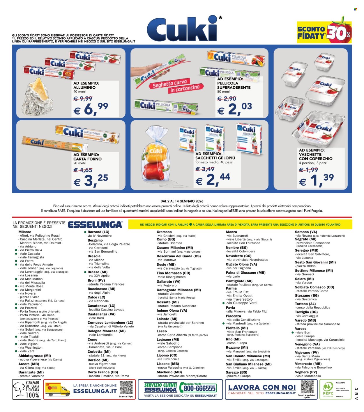 Volantino Esselunga - 2/1/2026 - 14/1/2026. Pagina 24