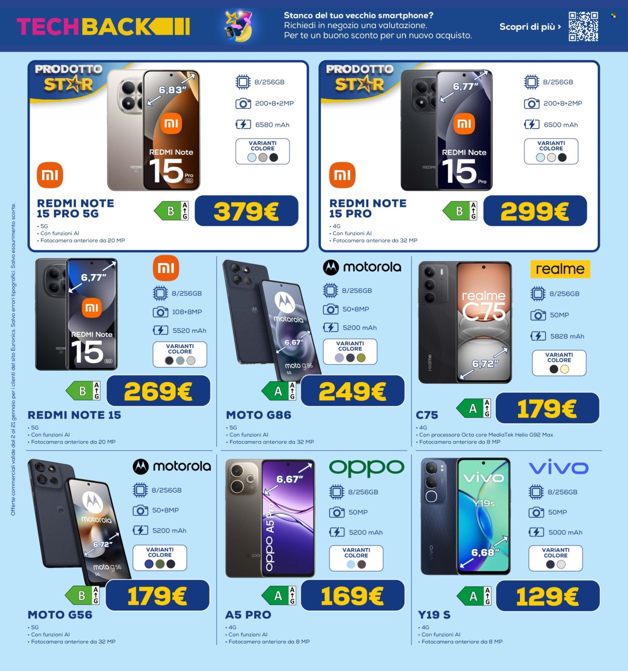 Volantino Euronics - 2/1/2026 - 21/1/2026. Pagina 4