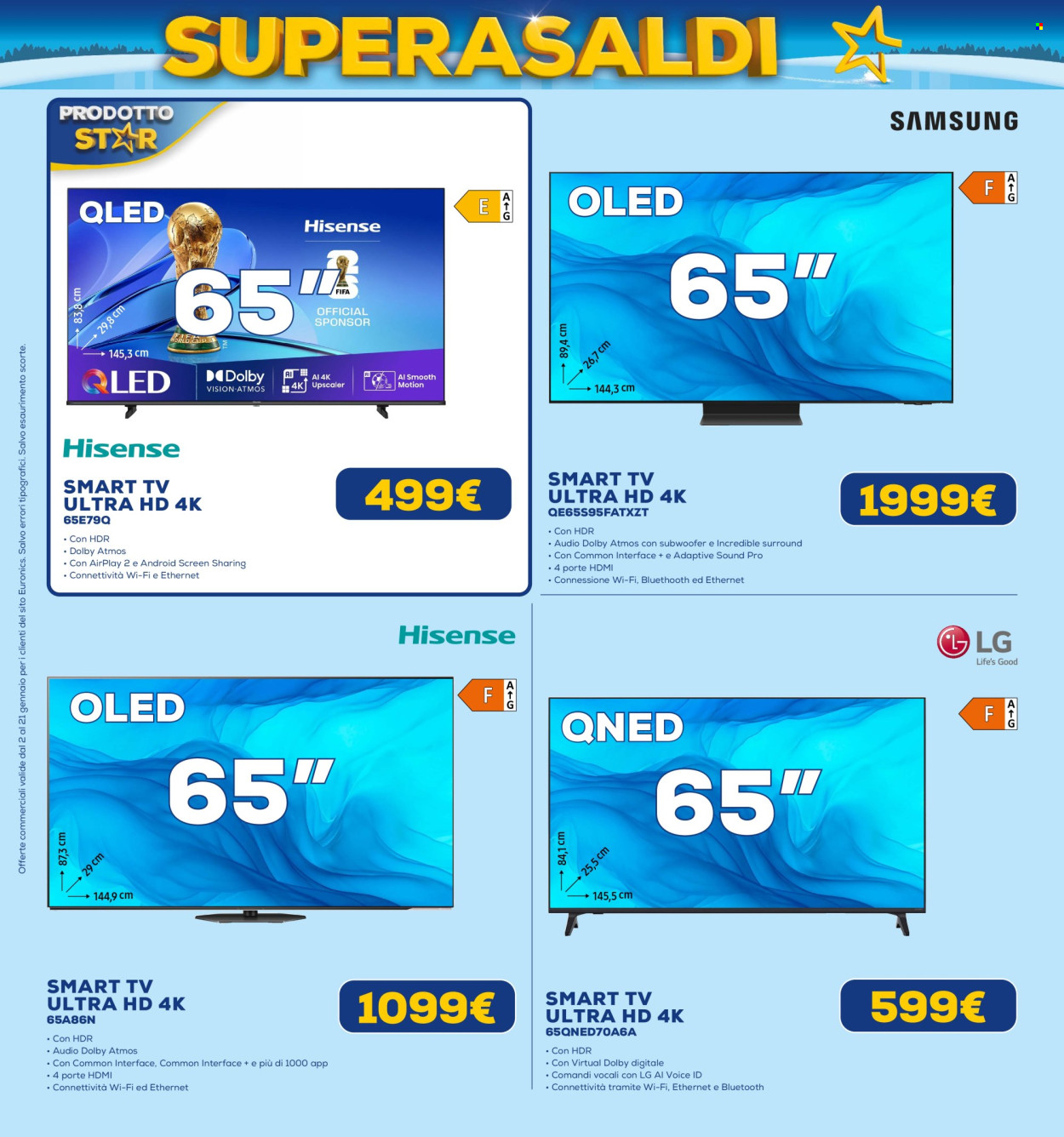 Volantino Euronics - 2/1/2026 - 21/1/2026. Pagina 19