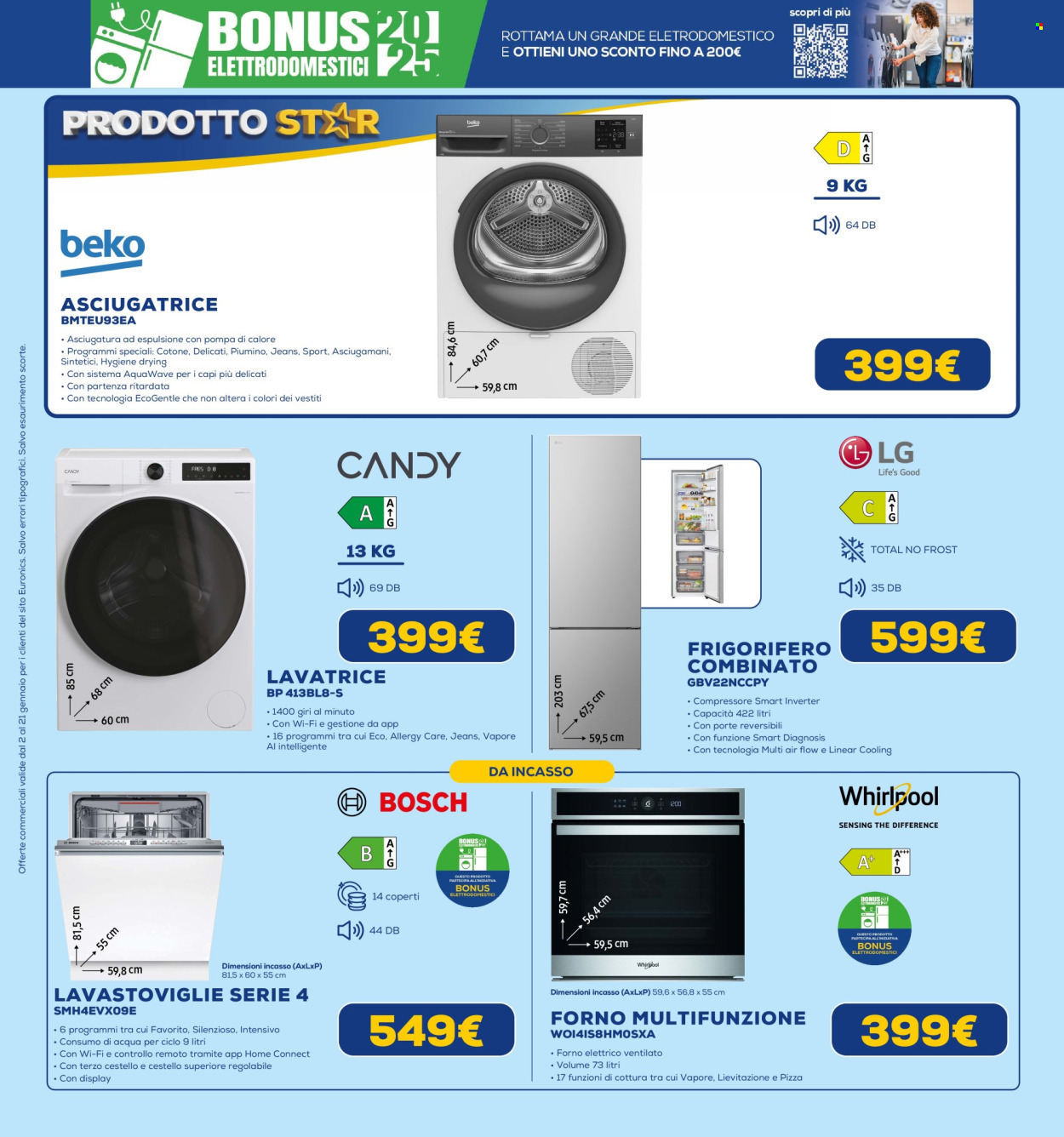 Volantino Euronics - 2/1/2026 - 21/1/2026. Pagina 29