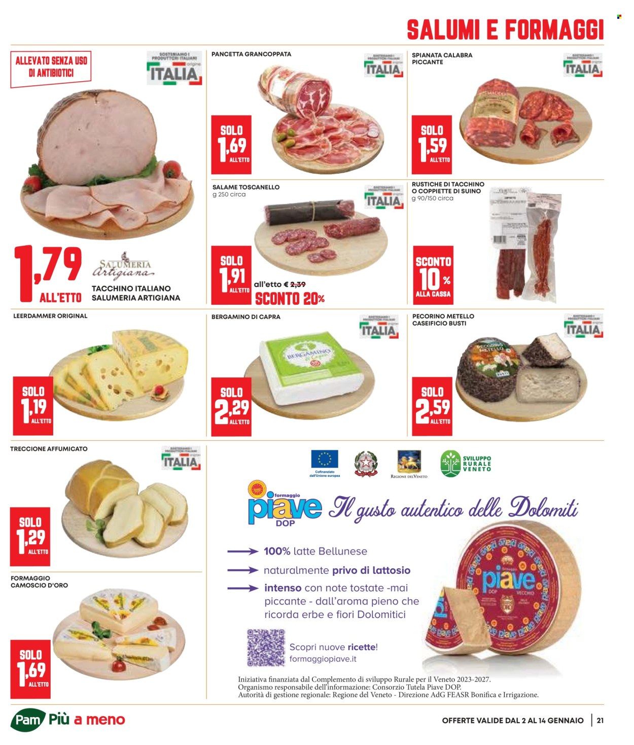 Volantino Pam Panorama - 2/1/2026 - 14/1/2026. Pagina 21