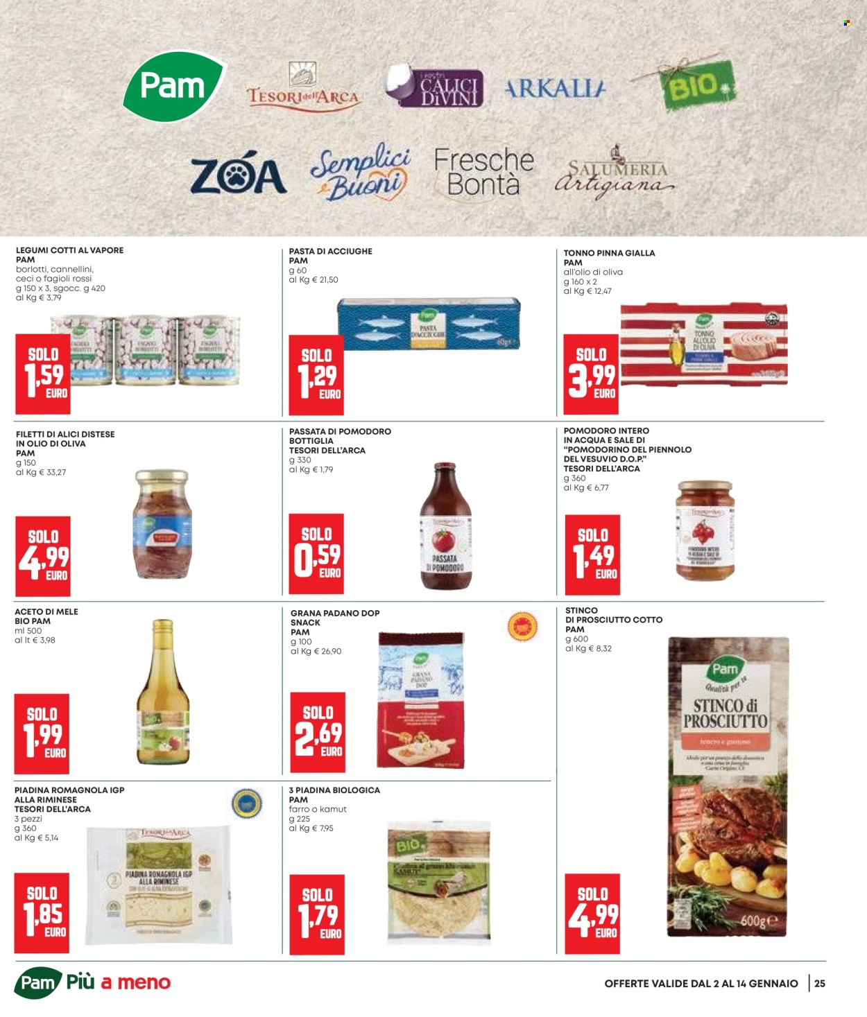 Volantino Pam Panorama - 2/1/2026 - 14/1/2026. Pagina 25