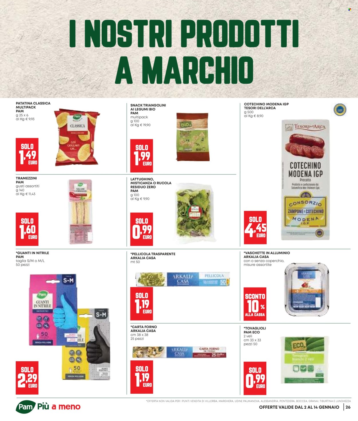 Volantino Pam Panorama - 2/1/2026 - 14/1/2026. Pagina 26