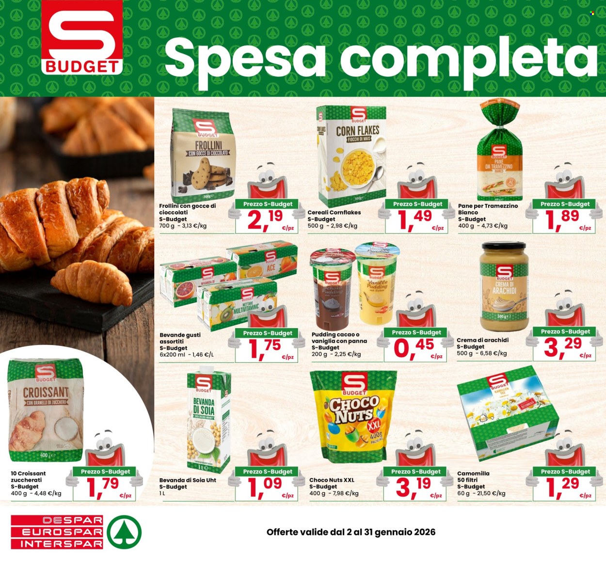 Volantino Eurospar - 2/1/2026 - 31/1/2026. Pagina 4