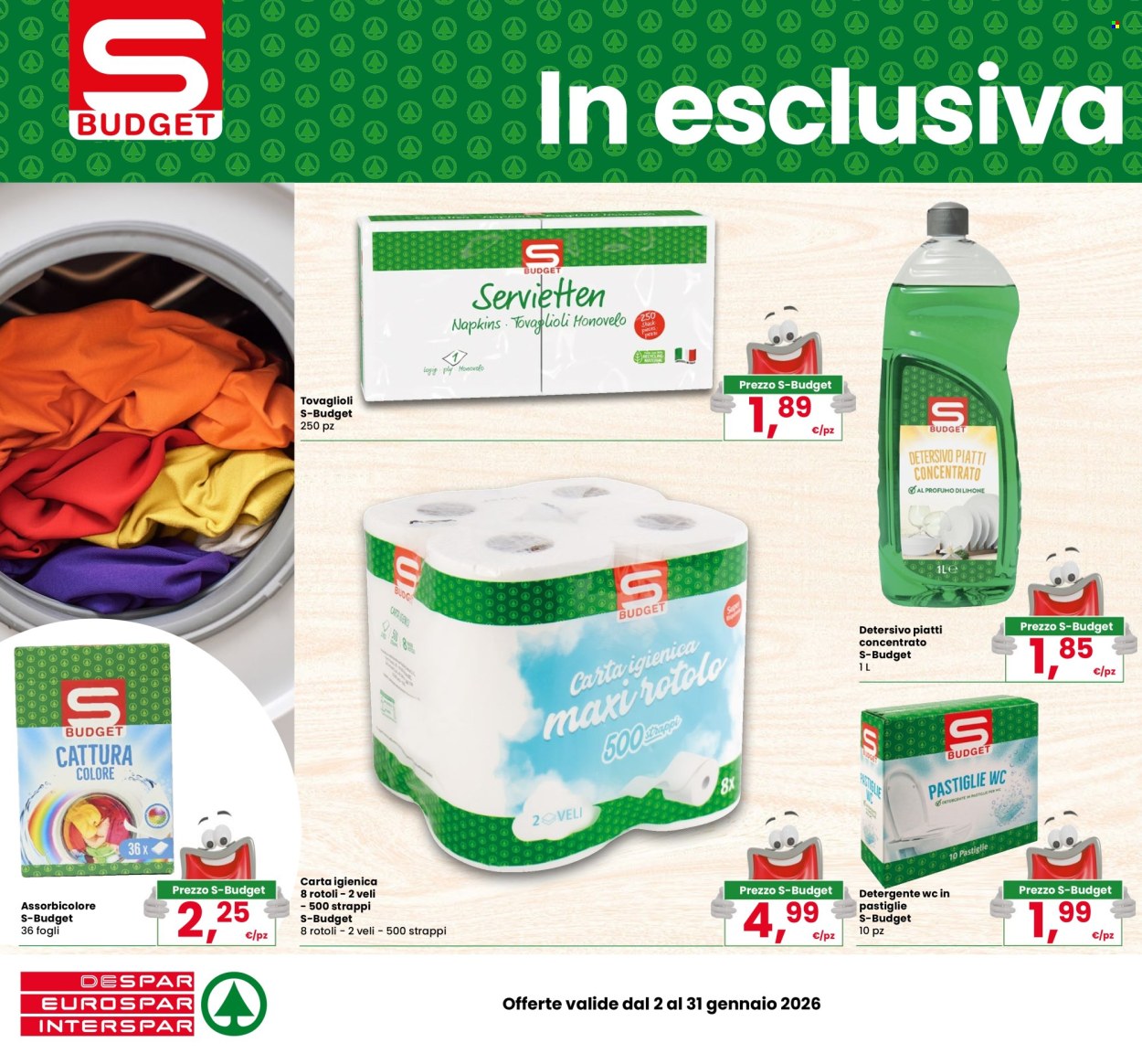 Volantino Eurospar - 2/1/2026 - 31/1/2026. Pagina 6