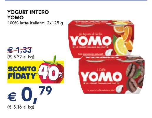 Yogurt Intero Yomo