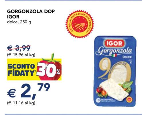 Gorgonzola DOP Igor