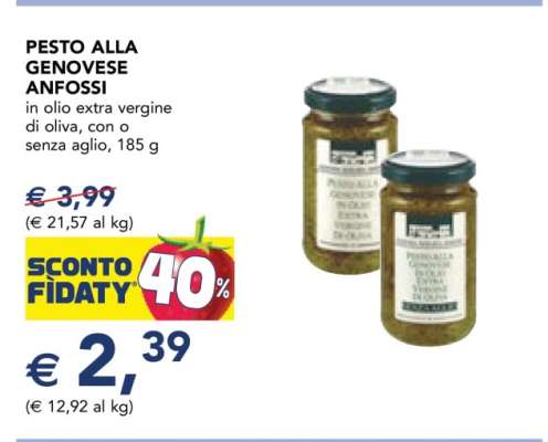 PESTO ALLA GENOVESE ANFOSSI