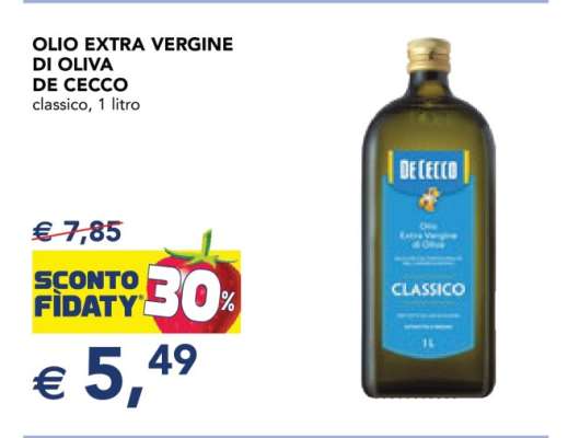 Olio Extra Vergine di Oliva De Cecco