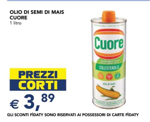 Olio di Semi di Mais Cuore