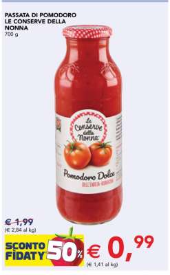 Passata di Pomodoro Le Conserve della Nonna