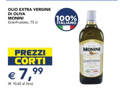 Olio Extra Vergine di Oliva Monini