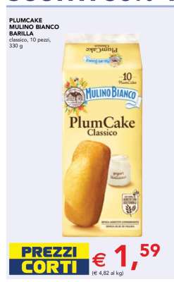 Plumcake Mulino Bianco Barilla
