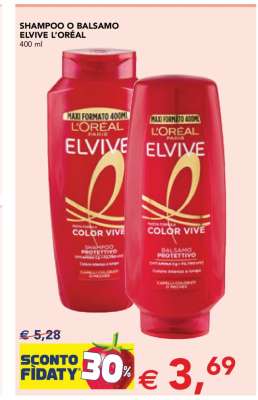 Shampoo o Balsamo Elvive L'Oréal