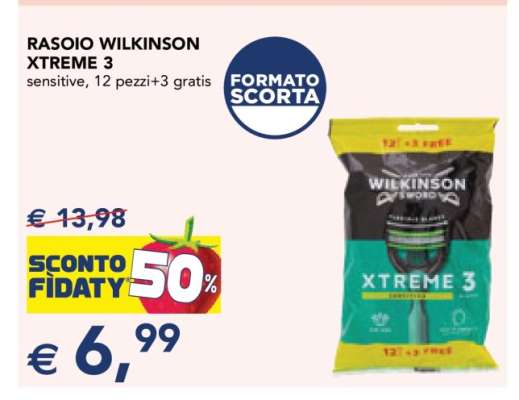 RASOIO WILKINSON XTREME 3
