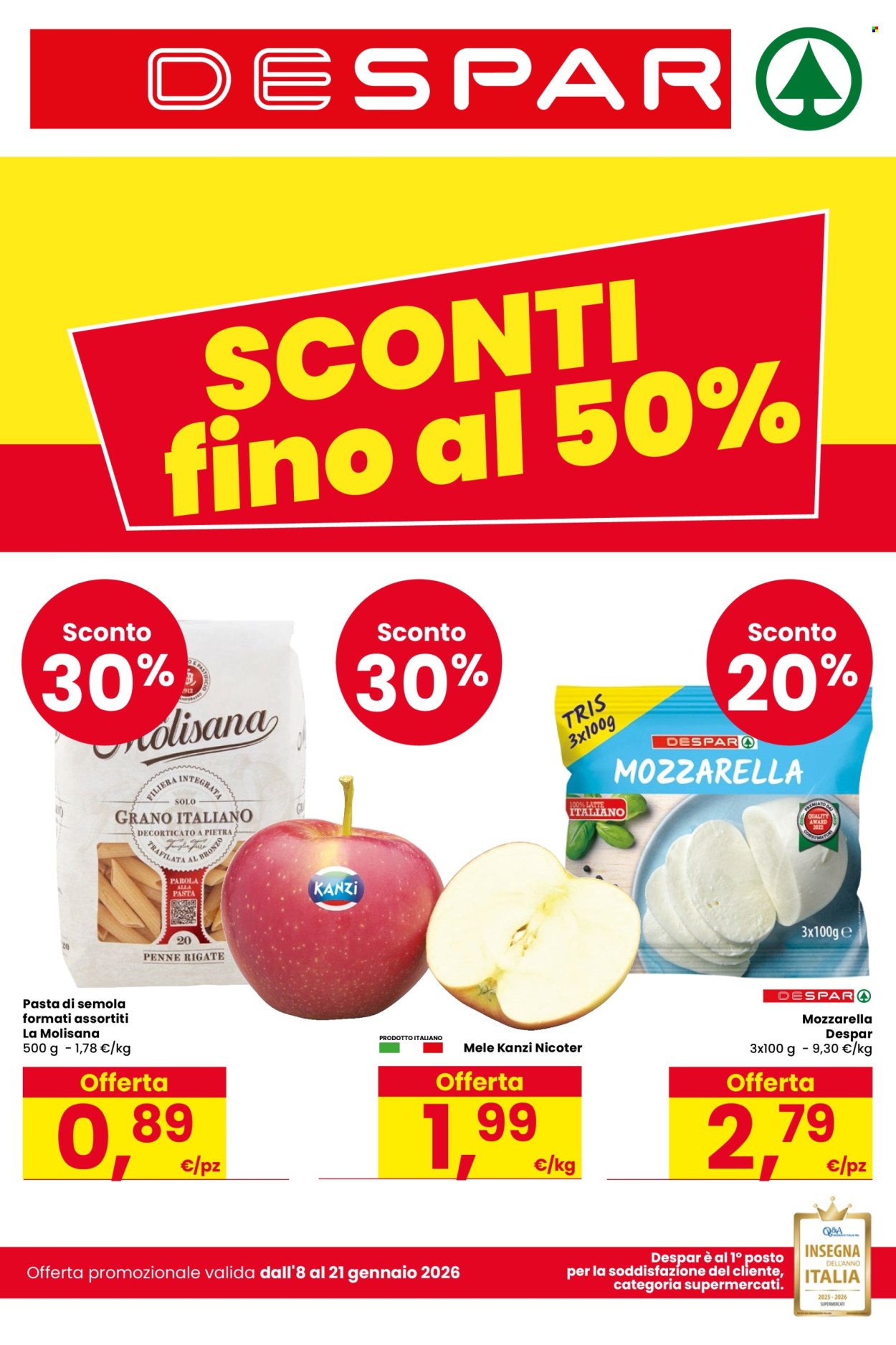 Volantino Despar - 8/1/2026 - 21/1/2026. Pagina 1
