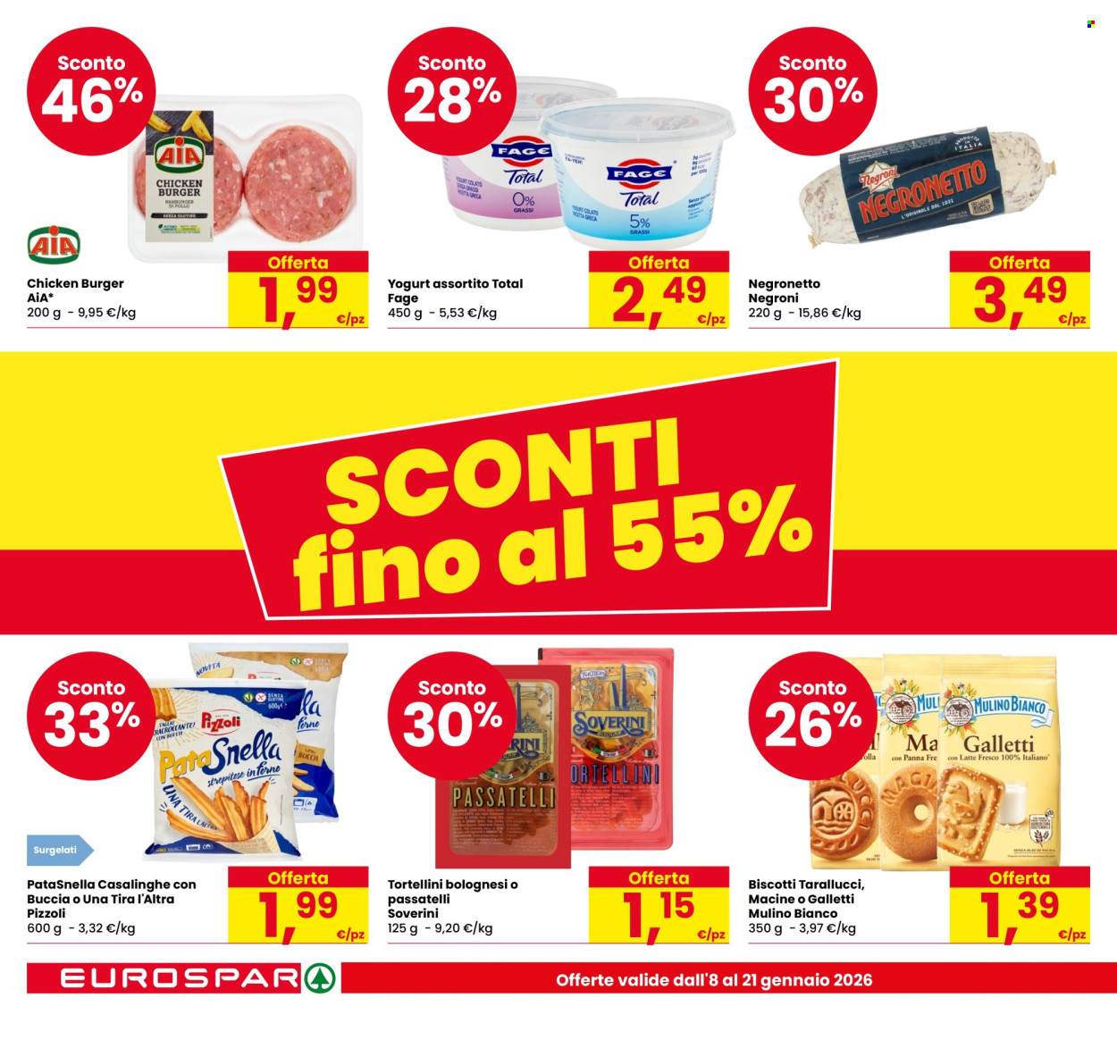 Volantino Eurospar - 8/1/2026 - 21/1/2026. Pagina 2