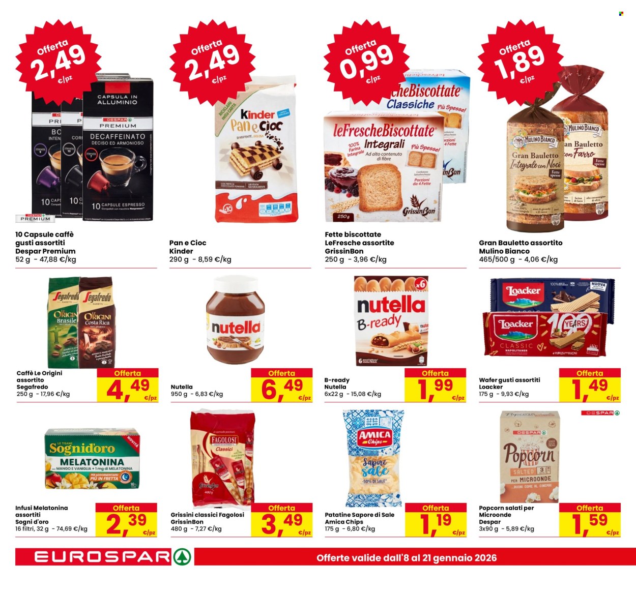Volantino Eurospar - 8/1/2026 - 21/1/2026. Pagina 18