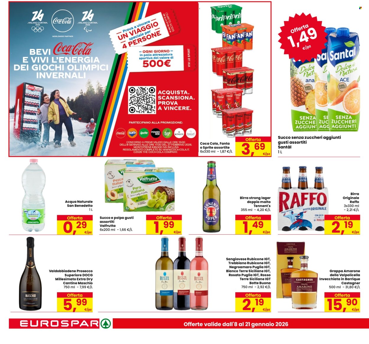 Volantino Eurospar - 8/1/2026 - 21/1/2026. Pagina 20