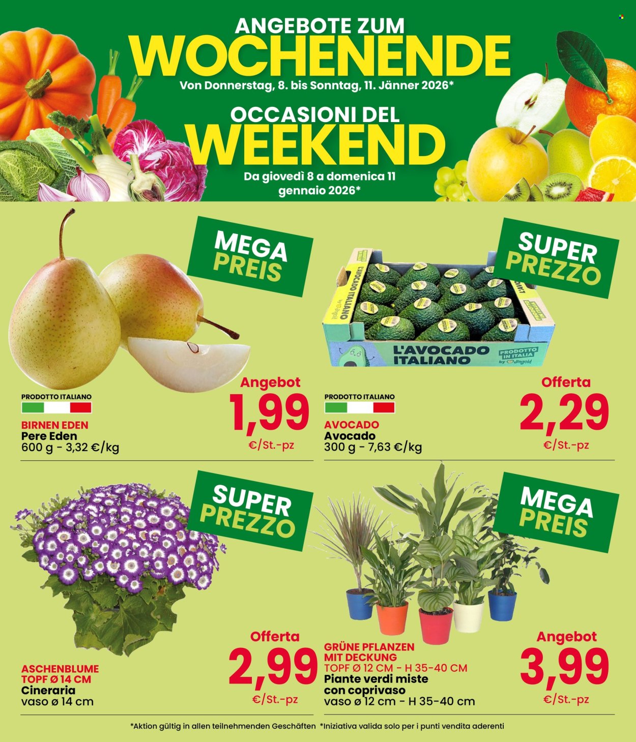 Volantino Eurospar - 8/1/2026 - 11/1/2026. Pagina 2