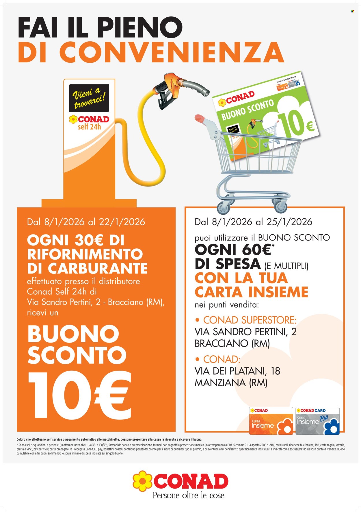 Volantino Conad - 8/1/2026 - 22/1/2026. Pagina 1