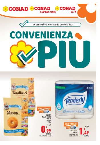 Volantino Conad - 9/1/2026 - 13/1/2026.
