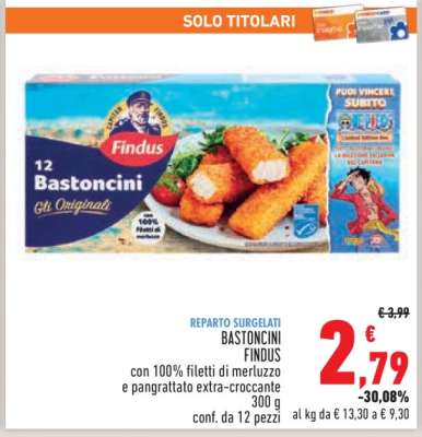 BASTONCINI FINDUS