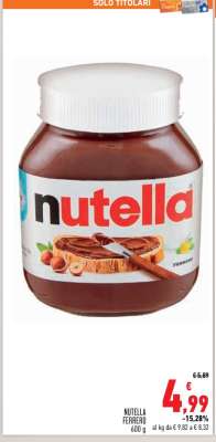 NUTELLA FERRERO
