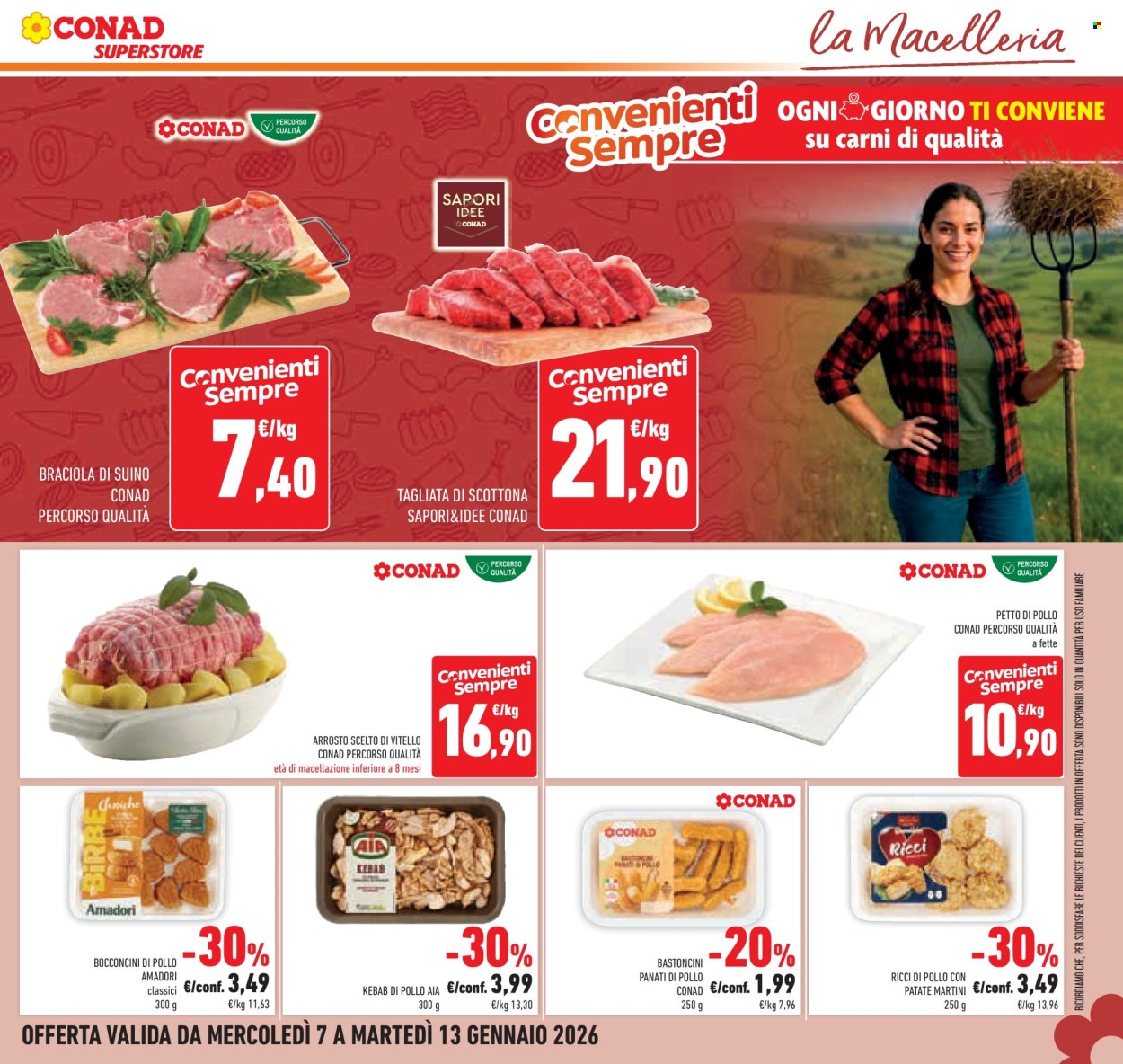 Volantino Conad Superstore - 7/1/2026 - 13/1/2026. Pagina 9