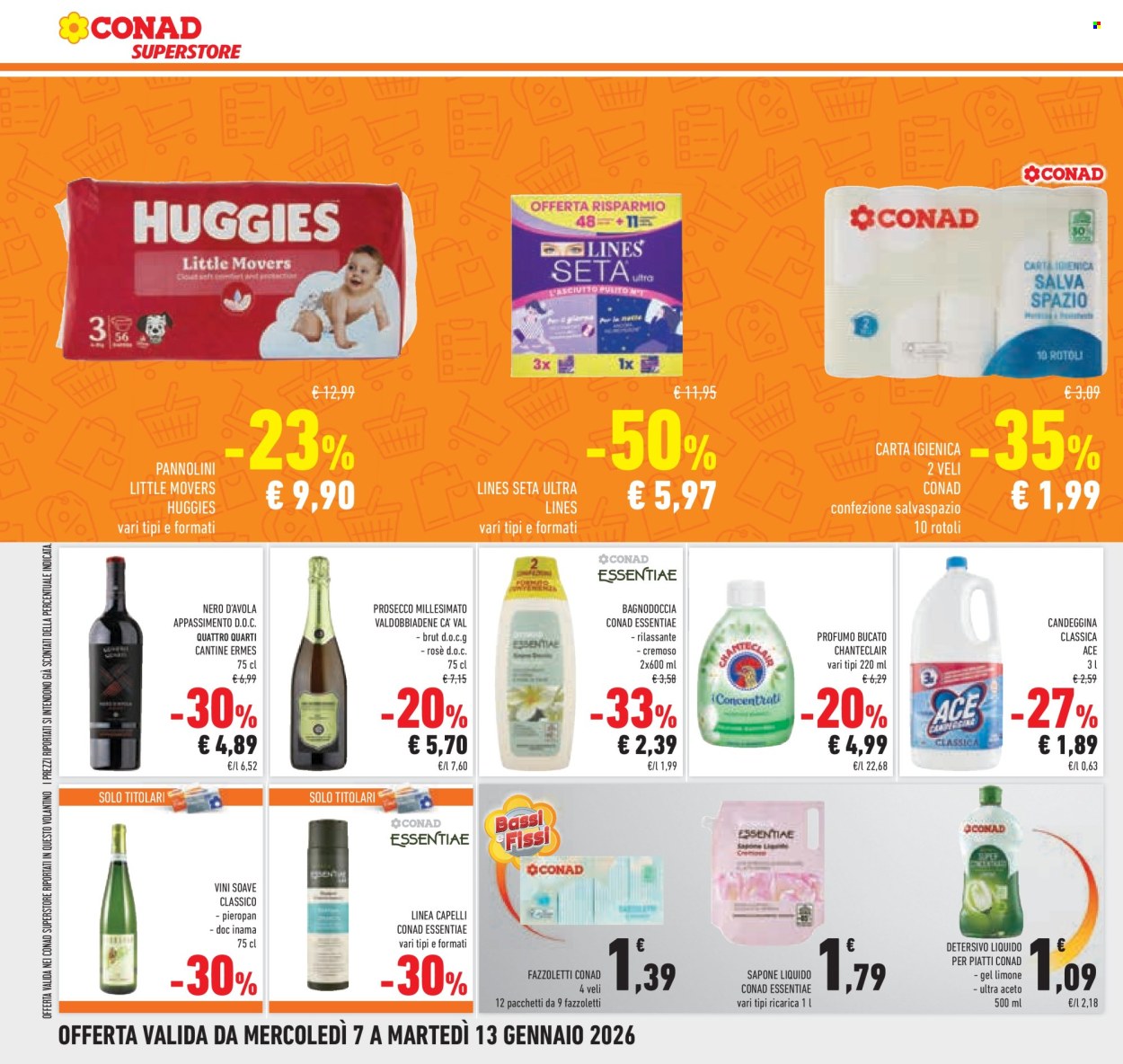 Volantino Conad Superstore - 7/1/2026 - 13/1/2026. Pagina 20